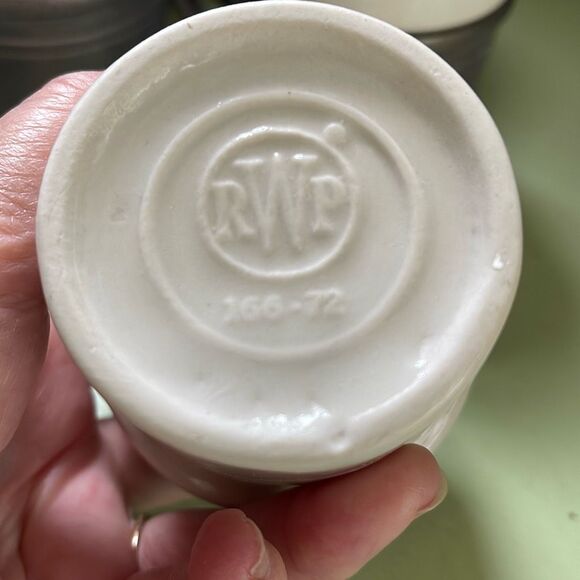 Four PC. 1972 RWP Wilton Columbia PA Armetale Hot/ Cold cups - Picture 4 of 9